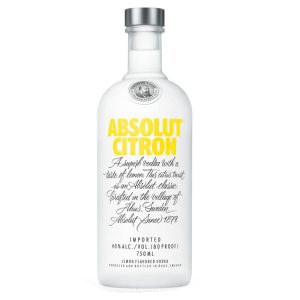 Vodka Absolut Citron 750cc
