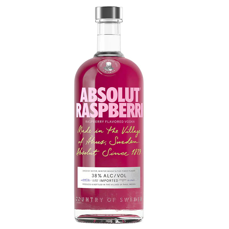Vodka Absolut Raspberri 750cc