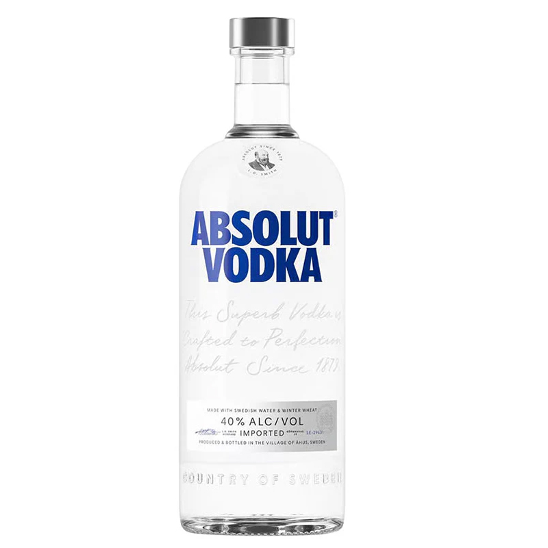 Vodka Absolut blue 40º 750 cc
