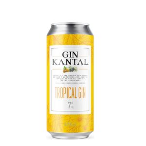Gin Kantal Tropical Gin 7° Lata 473 cc